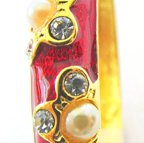 Vintage Beautiful KJL Cuff Bracelet - Picture 3 of 5